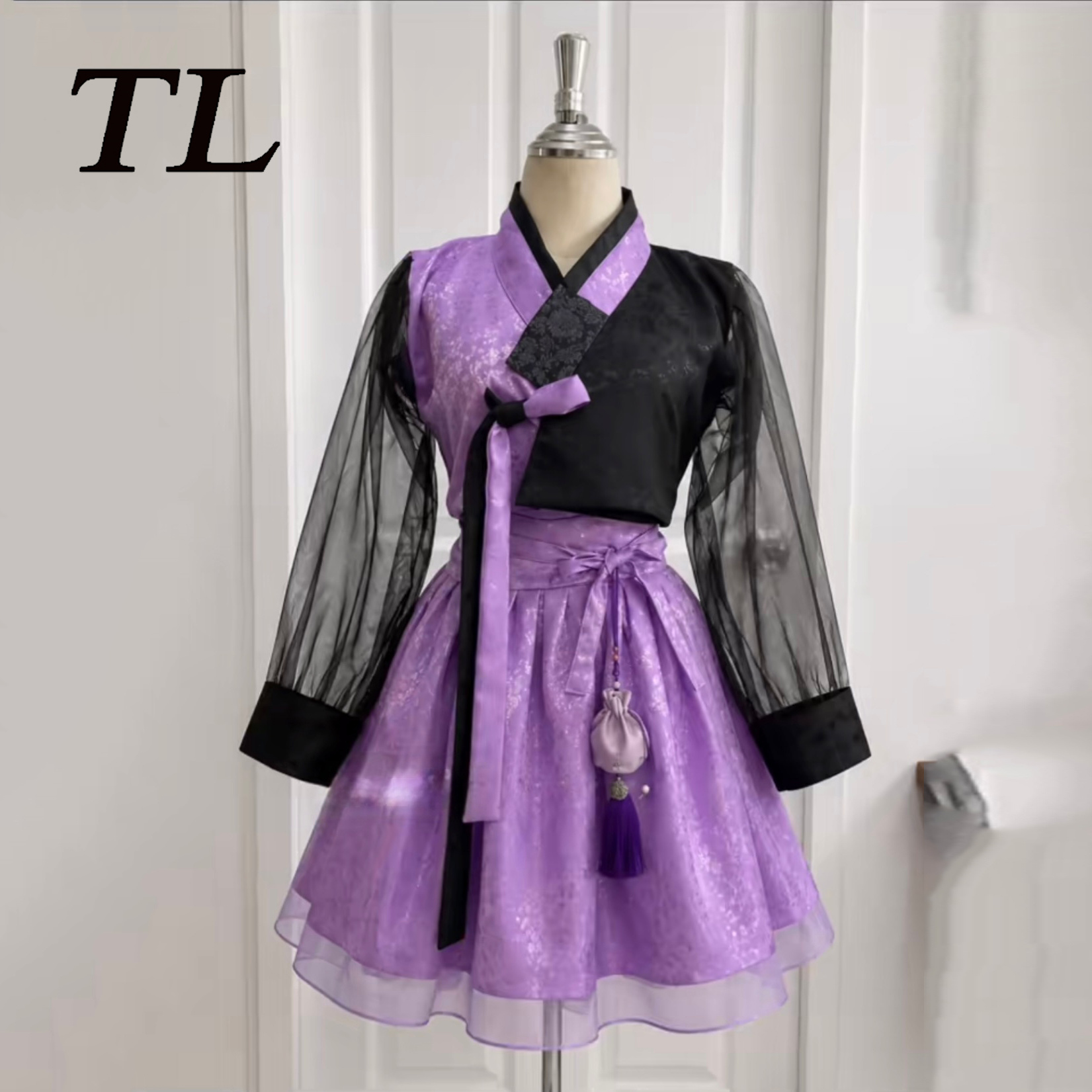 TL Concert Фиолетово-черное со – обзор и цена Hanbok Modern Set