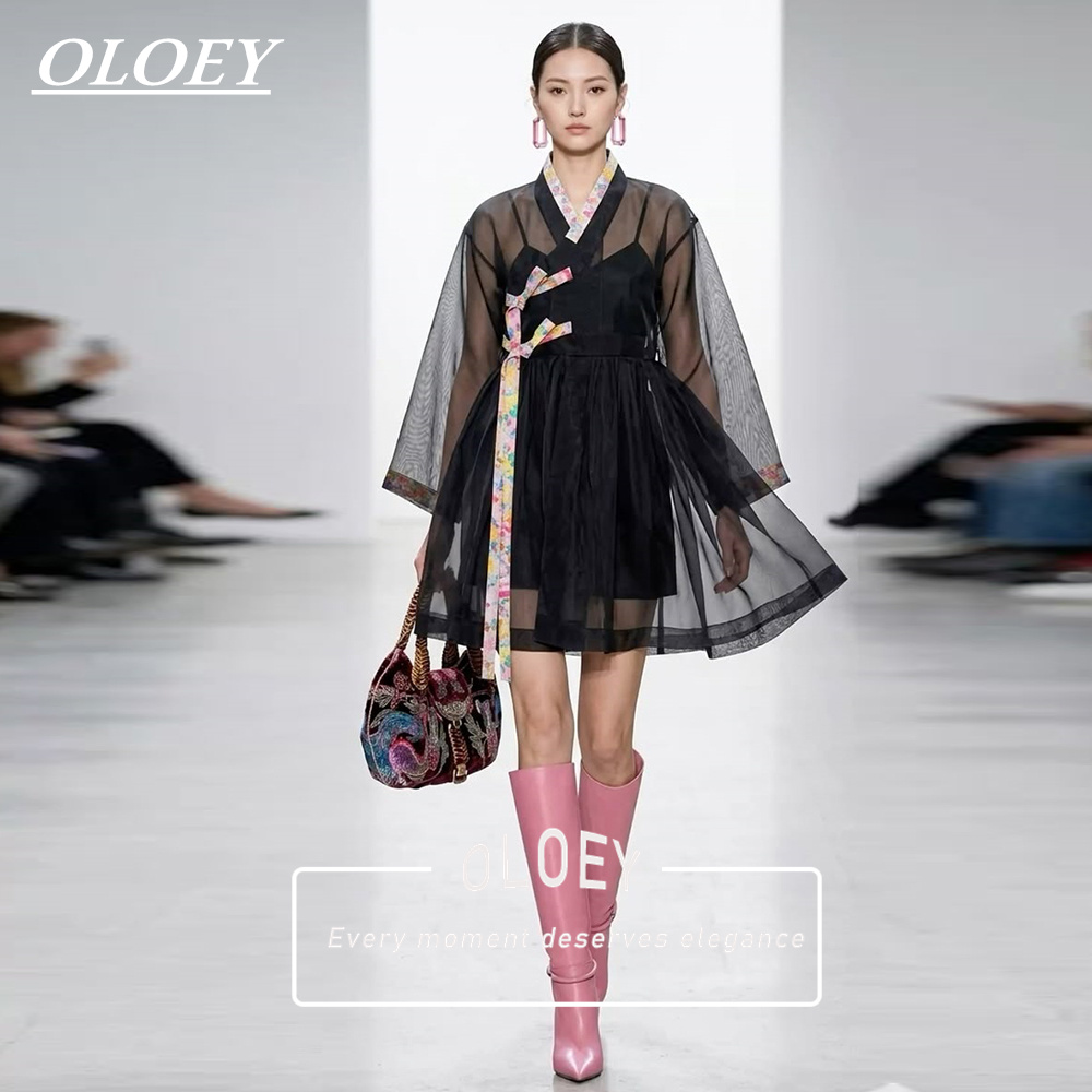 OLOEY Современный черный корот – обзор и цена Hanbok Modern Set