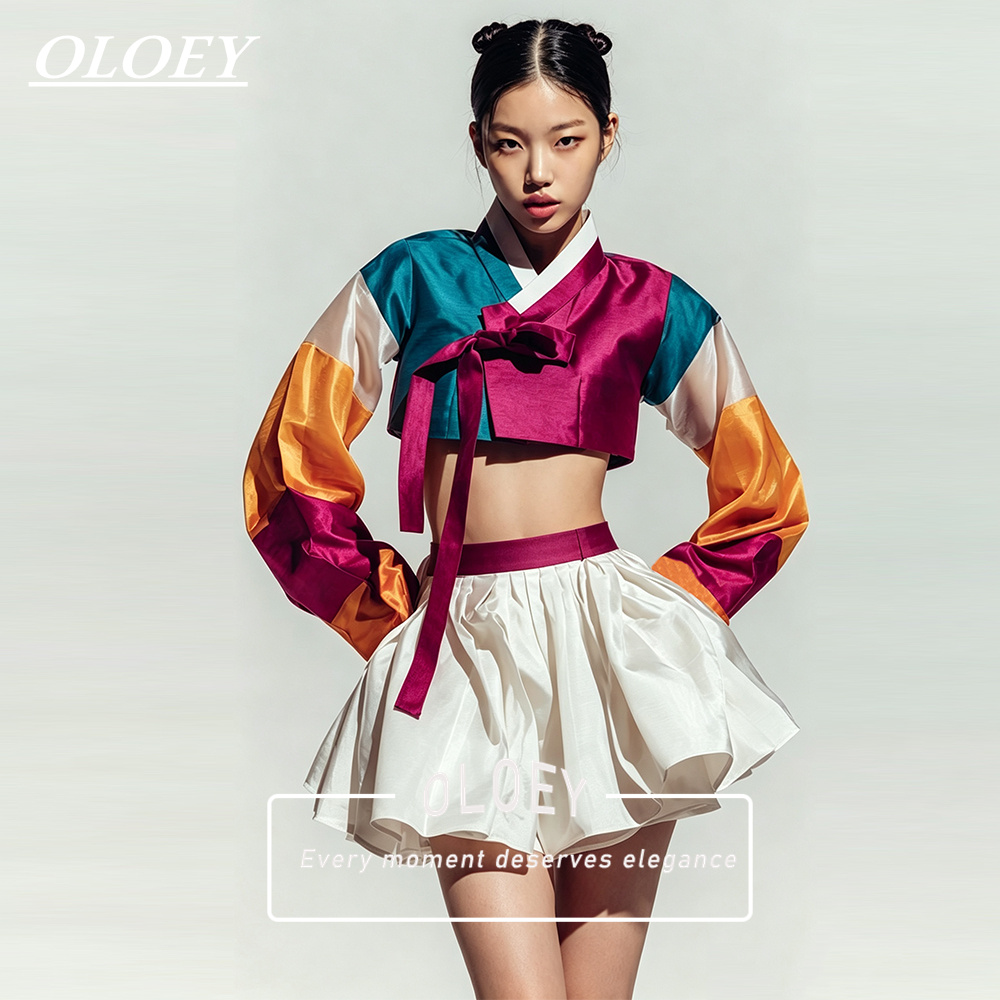 OLOEY Современный короткий кон – обзор и цена Hanbok Modern Set