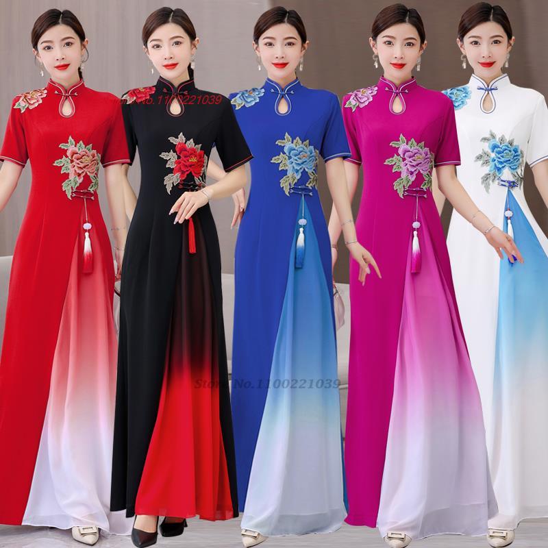 Традиционное вьетнамское плать – обзор и цена Ao Dai Vietnam Dress