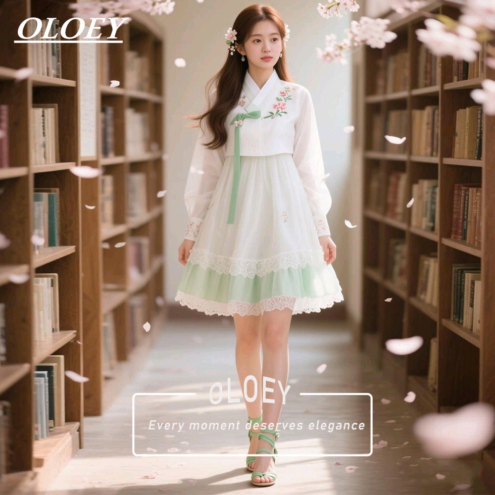 OLOEY Современный короткий кон – обзор и цена Hanbok Modern Set