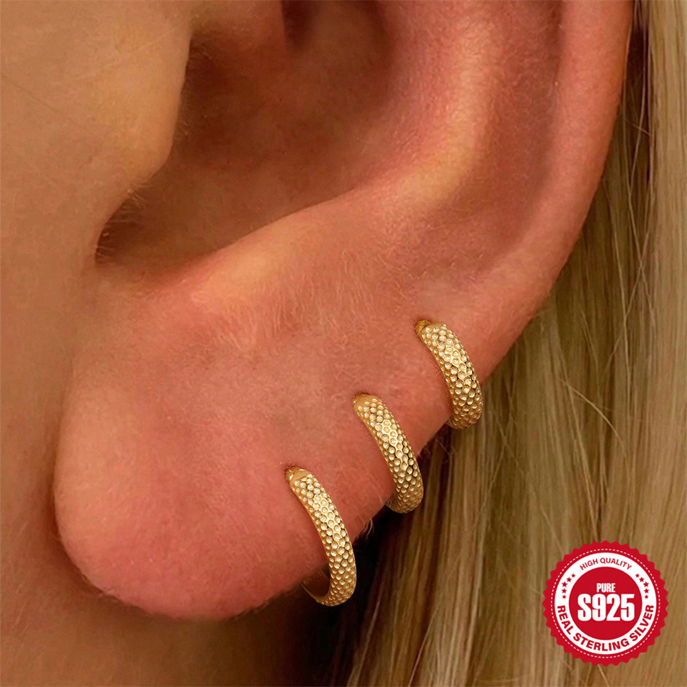 Серьги-кольца AIDE из стерлинг – обзор и цена Ethnic Fashion Jewellery